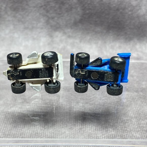 Vintage Micro Machines Mini Formula 1 Racing Cars Set Of 2 Plastic Damaged - Picture 5 of 6